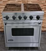 🔥 Cuisinière Viking de luxe 76 cm en acier inoxydable, céra, Electroménager, Cuisinières, Comme neuf, 4 zones de cuisson, Céramique