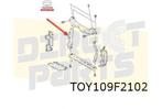 Toyota Aygo X (3/22-) frontplaat Rechts verticaal Origineel!, Neuf, -, Toyota, -