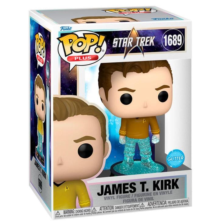Funko POP Star Trek- James T. Kirk in Mid-Beam Glitter(1689), Verzamelen, Poppetjes en Figuurtjes, Nieuw, Ophalen of Verzenden
