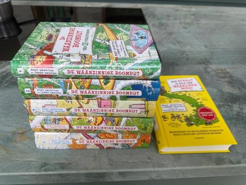 De waanzinnige boomhut kinderboeken, Boeken, Kinderboeken | Jeugd | onder 10 jaar, Zo goed als nieuw, Fictie algemeen, Ophalen of Verzenden