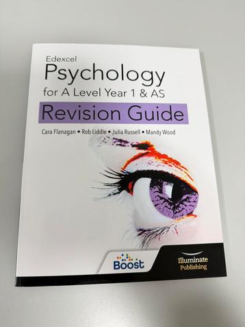 Edexcel Psychology for A Level Year 1 & AS: Revision Guide beschikbaar voor biedingen