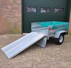 Aanhangwagen met Aluminium Oprijplaten, Auto diversen, Aanhangers en Bagagewagens, Ophalen