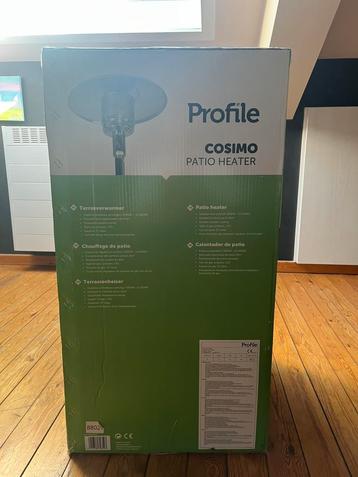 Terrasverwarmer Profile Cosimo – NIEUW in doos beschikbaar voor biedingen