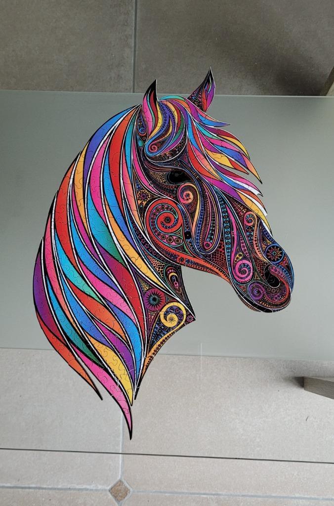 houten puzzel „paard” A3, Hobby en Vrije tijd, Overige Hobby en Vrije tijd, Zo goed als nieuw, Ophalen