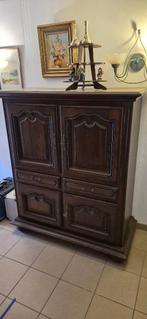 Eetkamerkast hoog model, Huis en Inrichting, Kasten | Overige, Ophalen, Gebruikt
