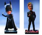 Neca headknocker bobbleheads DARK KNIGHT BATMAN & 2Face, Ophalen, Zo goed als nieuw, Film, Beeldje, Replica of Model