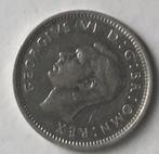 Muntstuk UK 3  pence 1937, Ophalen of Verzenden, België