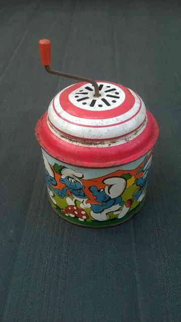 Smurfen muziekdoos – Vintage beschikbaar voor biedingen