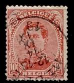 Belg. 1915 - Albert I nr 138, Postzegels en Munten, Verzenden, Gestempeld