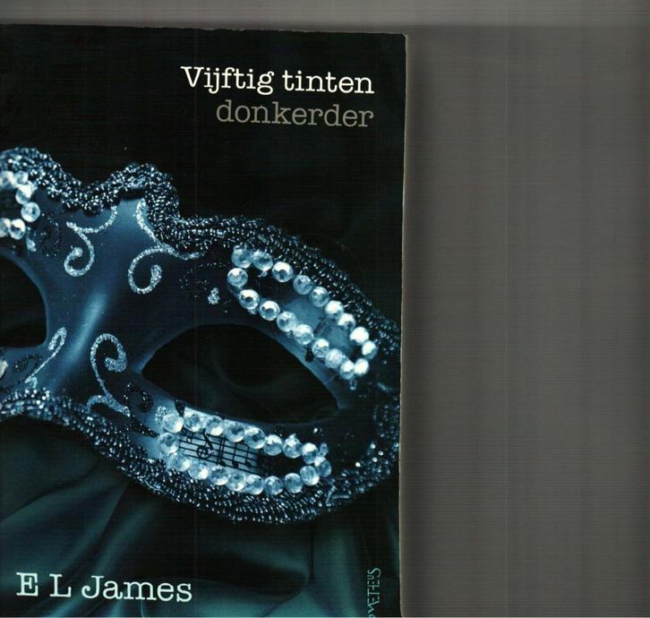 Vijftig tinten donkerder E.L. James 551 blz, Boeken, Romans, Zo goed als nieuw, Amerika, Ophalen of Verzenden
