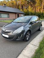 Opel Corsa 1.2i - 2012 - Benzine - 2012 - Gekeurd vvk, Auto's, Voorwielaandrijving, Euro 5, Zwart, Leder en Stof