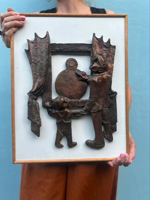 Maey Clearhout 1939-2016 Bronzen sculpturale kunst ca 10 kg, Antiek en Kunst, Antiek | Brons en Koper, Brons, Ophalen