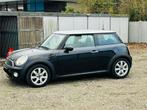 MINI COOPER 1.4 BENZINE 1ST EIG 123000KM AL GEKEURD, Auto's, Mini, Zwart, Blauw, Leder en Stof, Handgeschakeld