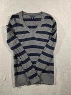 Tommy hilfiger trui voor dames L gestreept grijs, Ophalen of Verzenden