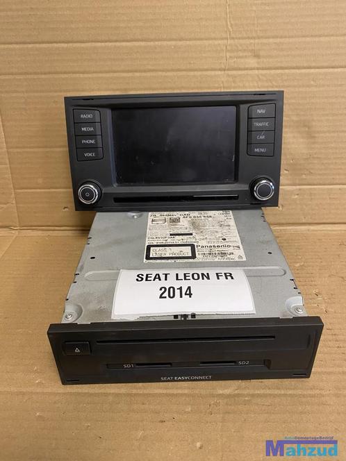 SEAT LEON 3 5F FR Navigatie scherm multimedia 2012-2020, Auto-onderdelen, Dashboard en Schakelaars, Seat, Gebruikt