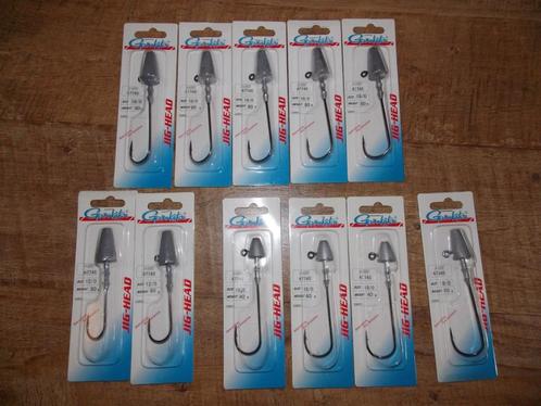 Darter jigkoppen, Watersport en Boten, Hengelsport | Roofvissen, Nieuw, Complete set, Ophalen of Verzenden