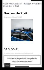 Audi dakbeugel, Auto diversen, Dakdragers, Ophalen, Nieuw