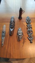 Tribale kunst, voornamelijk uit Papoea Nieuw Guinea, Antiek en Kunst, Kunst | Niet-Westerse kunst, Ophalen of Verzenden