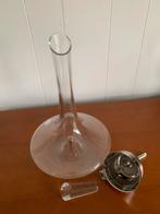 Decanteerkaraf met trechter, Ophalen