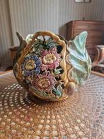 Pot fleur barbotine, Antiquités & Art, Enlèvement