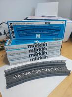 Marklin Ho 7269 set van 5 stuks in doos, Gelijkstroom of Wisselstroom, Rails, Ophalen of Verzenden, Zo goed als nieuw