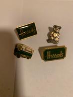 Lot van 4 retro Pins van Harrods Londen, Ophalen of Verzenden, Zo goed als nieuw