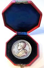 Te koop: Zilveren muntstuk van Paus Leo XIII., Postzegels en Munten, Munten en Bankbiljetten | Toebehoren, Ophalen of Verzenden