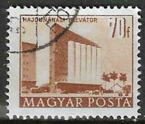 Hongarije 1951-1952 - Yvert 1008A - Heropbouwingsplan (ST), Postzegels en Munten, Postzegels | Europa | Hongarije, Gestempeld