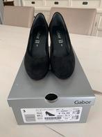 Chaussures haut talons escarpins noir Gabor Gannat T 35,5, Comme neuf, Noir, Escarpins, Gabor