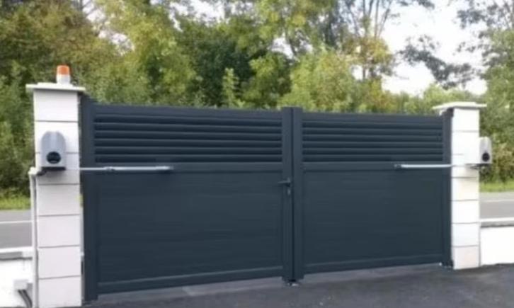 draaipoort, Jardin & Terrasse, Portes de jardin, Portail battant, Aluminium, Enlèvement