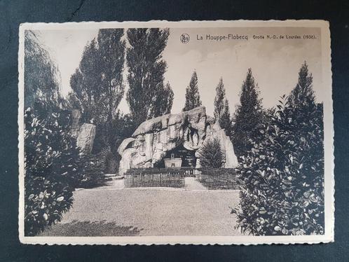 La Houppe - Flobecq Grotte Lourdes Chalet Gérard, Verzamelen, Postkaarten | België, Gelopen, Henegouwen, 1940 tot 1960, Ophalen of Verzenden