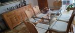 Table salle a manger et/ou véranda, Maison & Meubles, Tables | Tables à manger, Comme neuf, Métal, 100 à 150 cm, Rectangulaire