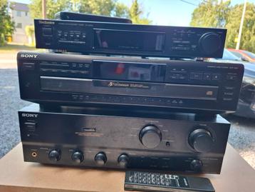 Chaîne Hi-fi vintage avec enceintes, Enlèvement, Utilisé, Lecteur CD, Sony