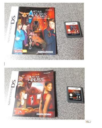 Nintendo DS 2 spellen van het huis anubis beschikbaar voor biedingen