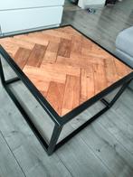 Salontafeltje mangohout, Huis en Inrichting, Tafels | Salontafels, Ophalen, Metaal