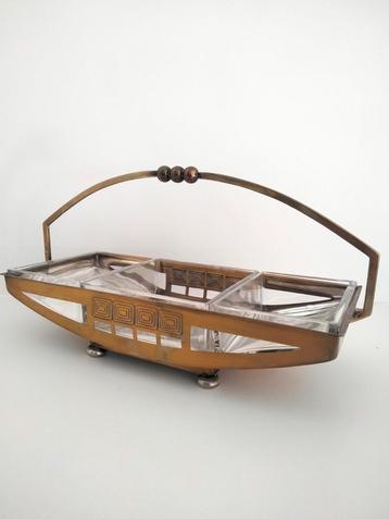 1920s Art Deco milieu de table schaal  beschikbaar voor biedingen