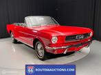 Ford Mustang Cabriolet | 1965 | Route 66 Auctions, Auto's, Oldtimers, Zwart, Bedrijf, Handgeschakeld, Overige carrosserie