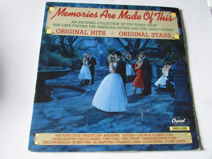 MEMORIES ARE MADE OF THIS, Originele hits en stars, 2 lp's, Cd's en Dvd's, Vinyl | Pop, Gebruikt, 1980 tot 2000, 12 inch, Ophalen of Verzenden