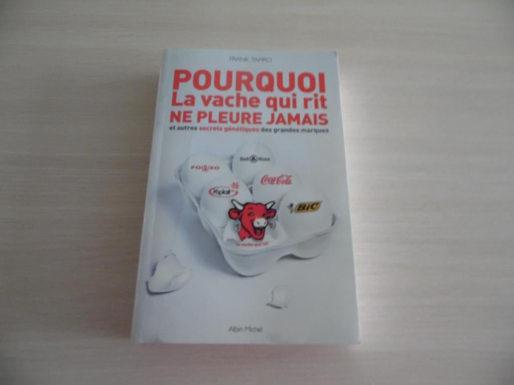 POURQUOI LA VACHE QUI RIT NE PLEURE JAMAIS FRANK TAPIRO, Enlèvement ou Envoi, Franck Tapiro, Comme neuf, Société