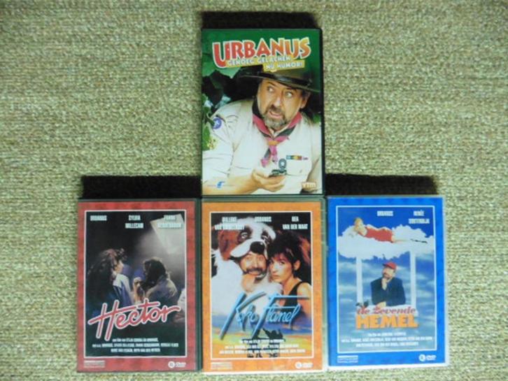 Urbanus Film Collectie + Bonus dvd   Pakketprijs, Cd's en Dvd's, Dvd's | Nederlandstalig, Zo goed als nieuw, Film, Komedie, Ophalen of Verzenden