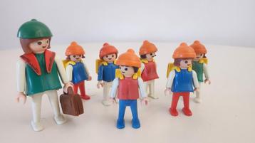 Playmobil - Juf met schoolkinderen (ref 3560) beschikbaar voor biedingen
