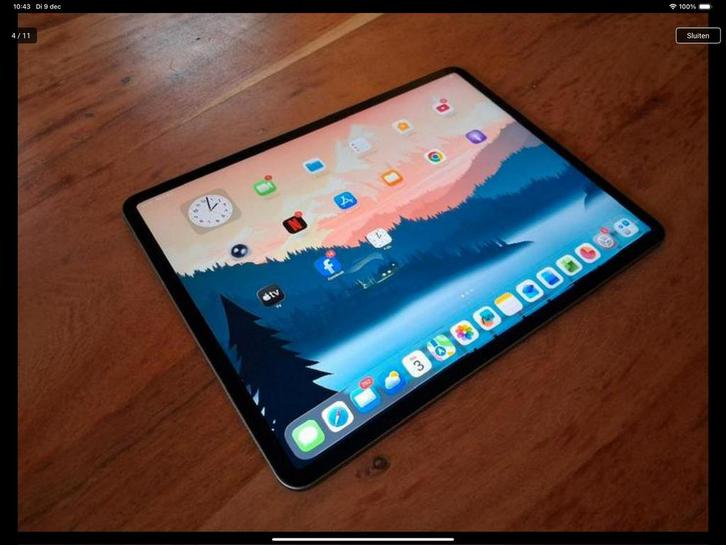 iPad Pro 12,9 inch 4 gen met wifi en cellular (glas schade), Computers en Software, Apple iPads, Gebruikt, Apple iPad Pro, Wi-Fi