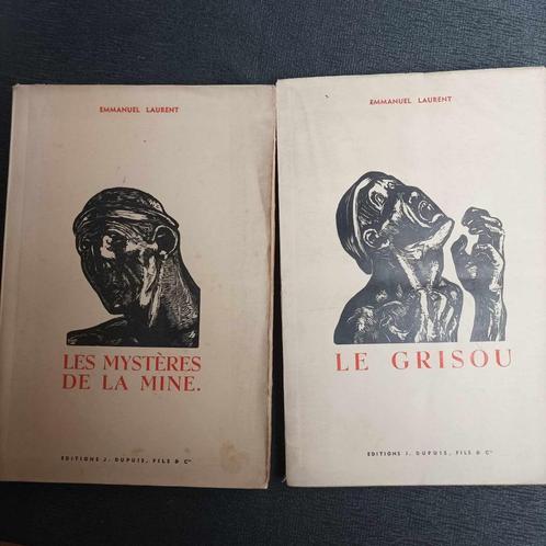 Mystères de la mine/ Le grisou/ Emmanuel Laurent/ koolmijnen, Boeken, Overige Boeken, Ophalen of Verzenden