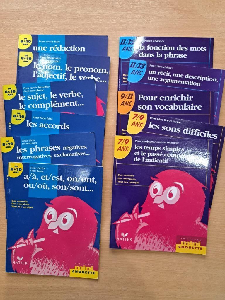 Mini-chouette Français - Manuel scolaire Français, Primaire, Français, Hatier, Comme neuf