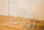 2 Glazen vazen, Ophalen, Nieuw, Glas