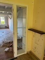 Glazen inbouw vitrine, Ophalen, Gebruikt