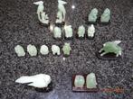 collection de statues de jade (prix par set = 25 euros), Enlèvement ou Envoi