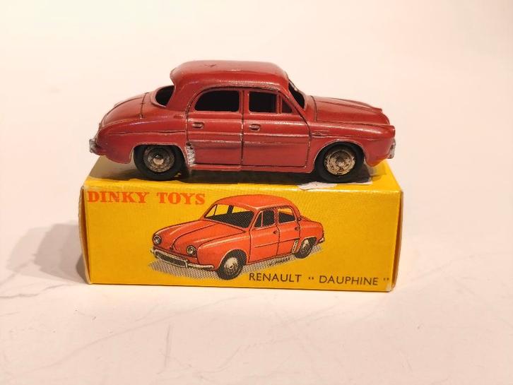 DINKY TOYS FRANKRIJK RENAULT DAUPHINE REF 24E, Hobby en Vrije tijd, Modelauto's | 1:43, Gebruikt, Auto, Dinky Toys, Ophalen of Verzenden