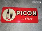 Plaque non émaillée tôle ancienne PICON, Collections, Enlèvement ou Envoi, Comme neuf