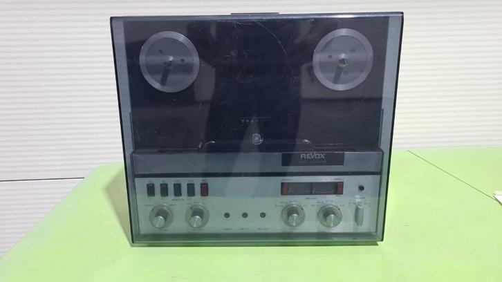 Revox bandopnemer, type A77, werking volledig nagekeken, Audio, Tv en Foto, Bandrecorder, Bandrecorder, Met stofkap, Ophalen